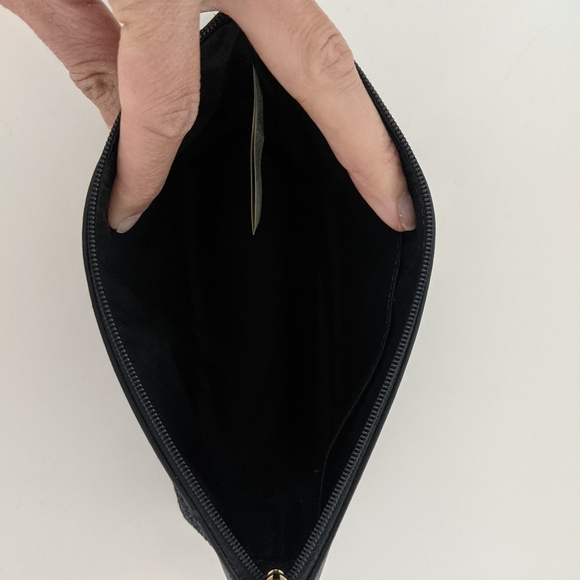 EUC! Kate Spade New York Little Shiloh Greta Court Black Makeup Cosmetic Case - Picture 11 of 15